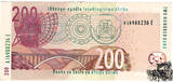 200 Rand 2005 Südafrika - vorzüglich