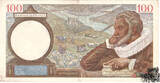 100 Francs 1940 - Frankreich - vorzüglich