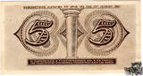 5 Drachmen 1941 - Griechenland - vorzüglich