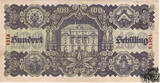 100 Schilling 1945 - 2.Republik, ohne WZ - SN 14 mm - vorzüglich