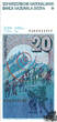 20 Franken 1992 - Schweiz - bankfrisch