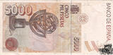 5000 Pesetas 1992 - Spanien - sehr schön