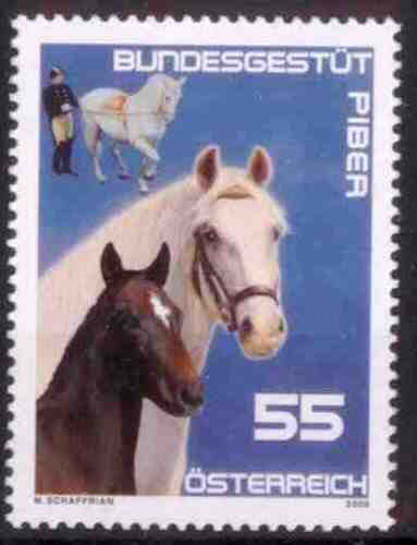 Prophila Collection Austria 2732 – Edizione Completa MNH ** 2008 Bundesgestüt Piber – Francobolli Da Collezione Cavalli - 2