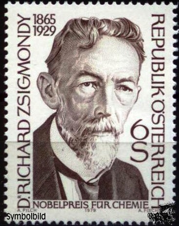 Österreich ** 1979 6 S 50. Todestag von Richard Zsigmondy