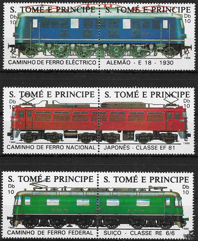 São Tomé und Príncipe Sao Tomé und Principe 1988 ** ELoks