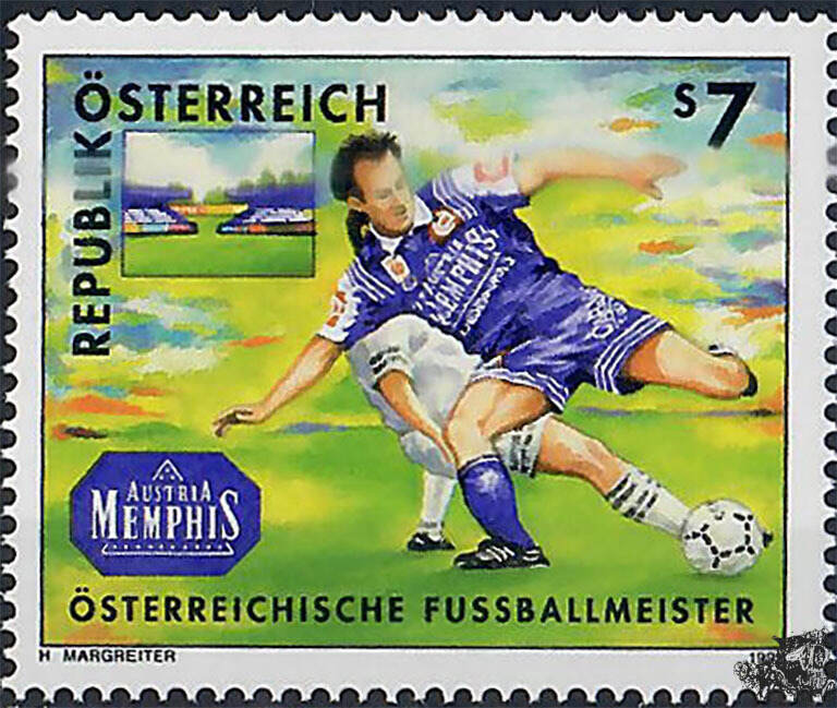 Österreich ** 1998 7 S Österreichischer Fußballmeister