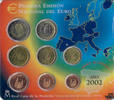 1 Cent - 2 Euro Euro KMS 2002 - Spanien -