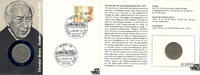 Deutschland 2 Mark Numisbrief - Theodor Heuss -