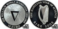 Irland 10 Euro 10 Euro 2005 - Sir William R. Hamilton -