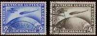 Deutsches Reich, Zeppelin 1.Südamerikafahrt 1930 - Nr.438/439 -