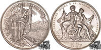 Schweiz  5 Franken 1883 - Lugano f.stplfr.