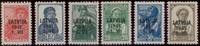 Deutsche Besetzung 2.Weltkrieg Lettland - Nr.1-6 ** -
