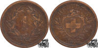 Schweiz 1 Rappen 1 Rappen 1882 B -