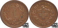 Schweiz 1 Rappen 1 Rappen 1887 B -