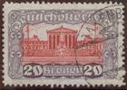 Österreich 20 Kronen Parlament ohne Stecherzeichen - Nr.290 E -
