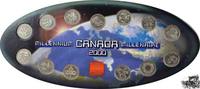 Kanada 13 x 25 Cent 13 x 25 Cent 2000 - Millennium -