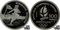 100 Francs 100 Francs 1989 - Eiskunstlauf -