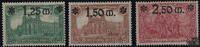 Deutsches Reich, Aufdruckserie - Nr.116-118 * -