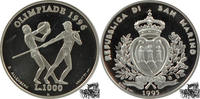 San Marino 1000 Lire 1000 Lire 1995 - Olympiade -