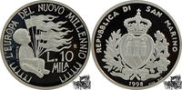 San Marino 10000 Lire 10000 Lire 1998 - Millenium -