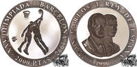Spanien 2000 Peseten 2000 Pesetas 1990 - Basketball -