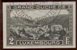 Luxemburg Luxemburg o 1935 - 2 Fr. Phil. Ausstellung -