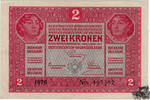 2 Kronen 1917 - bankfrisch -