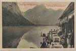 Österreich Leopoldsteiner See, See-Restaurant bei Eisenerz 1915 -
