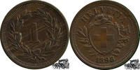 Schweiz 1 Rappen 1 Rappen 1898 B -