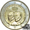 Luxemburg  2 Euro 2014 - Jean & Henri f.stplfr.