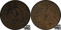 2 Pfennig 1874 C Deutschland 2 Pfennig 1874 C f.stplfr.