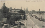 Deutschland Ansichtskarte Dresden Schiffslandeplatz 1906 -
