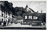 Österreich Ansichtskarte Bruck an der Mur, Minoritenplatz 1942 -