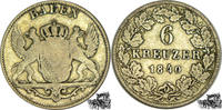 Deutschland 6 Kreuzer 6 Kreuzer 1840 - Baden -