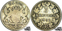Deutschland 3 Kreuzer 3 Kreuzer 1852 - Baden -