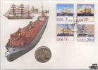Deutschland 5 Mark Numisbrief - 500 Jahre Schiffer-Compagnie -