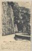 Österreich Gruß vom Mendelpass, Mendelstrasse, gelaufen 1899 -