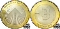 3 Euro 3 Euro 2011 - 20 Jahre Unabhänigkeit -