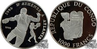 1000 Francs 1000 Francs 1995 - Diskuswerfer -