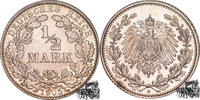 1/2 Mark 1905 D Deutschland 1/2 Mark 1905 D stplfr.