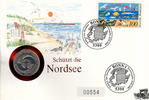 Deutschland 5 Mark Numisbrief - Schützt die Nordsee Variante 2 -