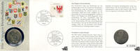 Deutschland 10 Mark Numisbrief - Landeswappen Brandenburg -