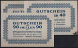 Österreich Oberwolfern, OÖ - Notgeld (o.D.) 1920 -