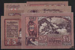 Österreich 10, 20, 30, 50, 75 und 90 Heller - Wörgl, 3. Auflage -