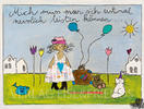 Mich muss man sich erstmal nervlich leisten können... - Kunstbillet von Michaela Mara -