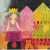 Ich schmeiß alles hin und werd Prinzessin - Kunstbillet von Michaela Mara -