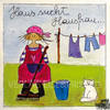 Haus sucht Hausfrau - Kunstbillet von Michaela Mara -