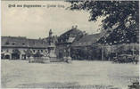 Deutschland Ansichtskarte Hermannstadt (Sibiu), Großer Ring, gelaufen 1911 -