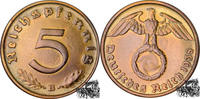 Deutschland 5 Pfennig 5 Pfennig 1938 B -