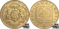 Österreich  20 Schilling 1992 - Erzbischof Graf/Thun f.stplfr.